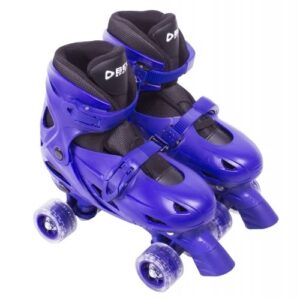Patins Clássicos Roller Tamanho M Ajustável do número 33 ao 36 Azul