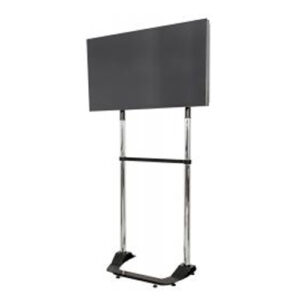 Pedestal para Tv de 32 a 60 com Ajuste de Altura Cromado