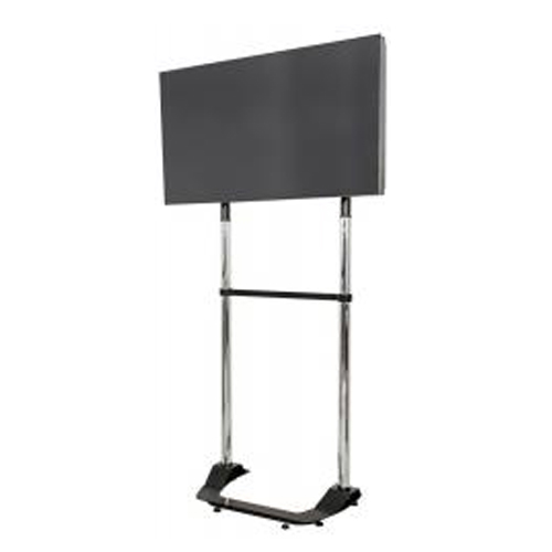 Pedestal para Tv de 32 a 60 com Ajuste de Altura Cromado