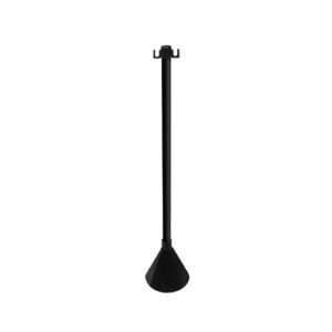 Pedestal Preto para Sinalização