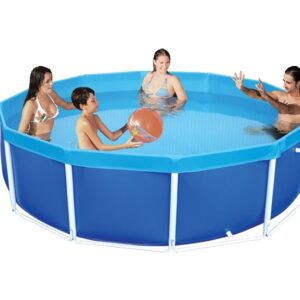 Piscina plástica estrutura dupla capacidade 4.500 Litros – CIRCULAR