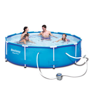Piscina Estruturada 4.678 Litros Steel Pro com Filtro 110v – 56407