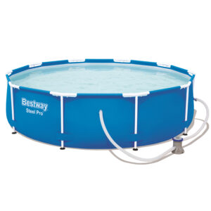 Piscina Estruturada 4.678l Steel Pro Frame Pool Set 3.05m x 76cm Filtro 1249 l/h Bestway 5667