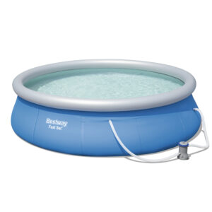 Piscina Inflável 7.340l 3.96m x 84cm + filtro 2.006 L/H