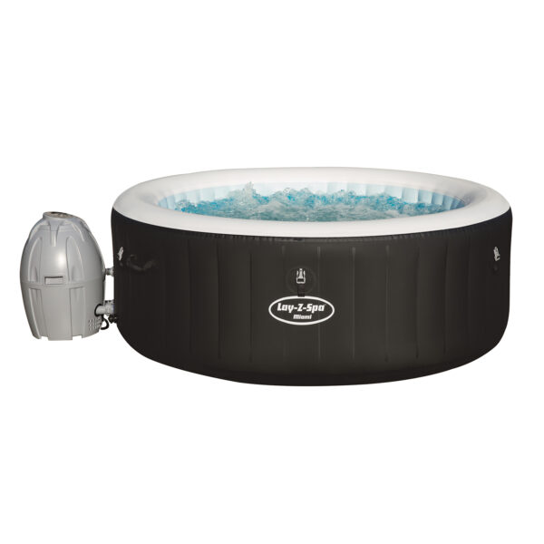 Piscina Lay-z-SPA Miami Airjet 669 Litros 1.80m x 66cm Bomba Filtragem Ofurô e Aquecimento 220v – 54123