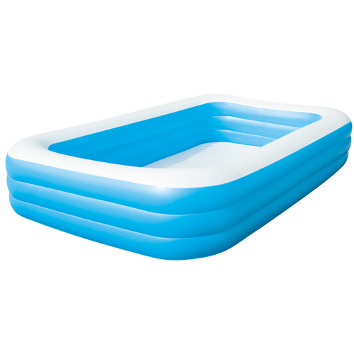 Piscina Retangular Familiar Deluxe Azul Inflável – 1.161 Litros 3.05m x 1.83m x 56cm