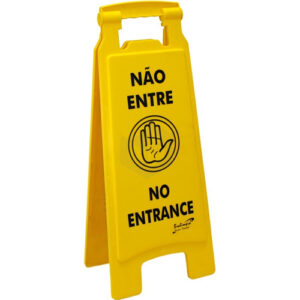 Placa sinalizadora Não Entre – PL2001