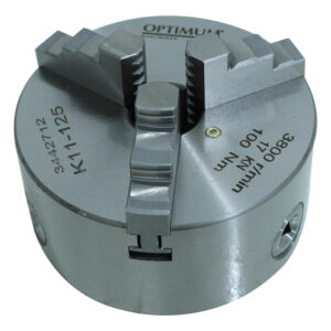 Placa de 3 Castanhas 125mm para Torno Mecânico com Furadeira fresadora De Bancada Elétrico 250 Mm 220v – TTBAD250