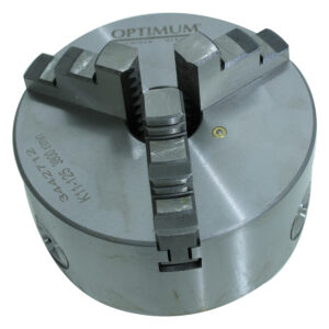 Placa de 3 Castanhas 125mm para Torno de Bancada Engrenado 500 mm 750w 220v 60hz Monofásico – TTBE250