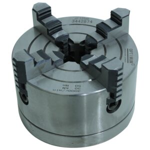 Placa de 4 Castanhas 125mm para Torno 250m – TBAD250