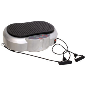 Plataforma Vibratória Fitness com Cordas Elásticas 500w