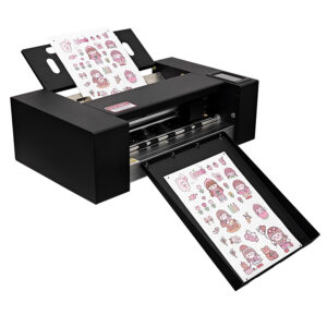 Plotter de Recorte de Mesa Automática 100W Bivolt SignMaster Câmera CCD Wi-fi Touchscreen