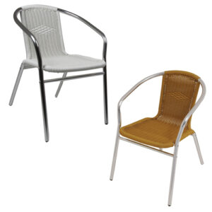 Poltrona Alumínio Rattan