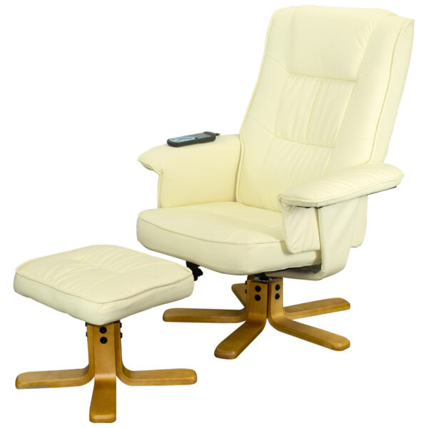Poltrona de Massagem e Aquecimento Reclinável elétrica Alabama Bivolt – TPMACAD