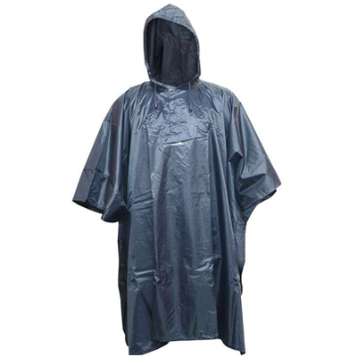 Poncho Iguazu – Adulto Azul