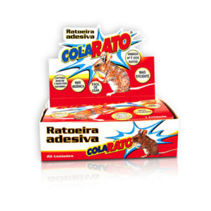 Ratoeira Adesiva Cola Rato – CX. 20 UNIDS