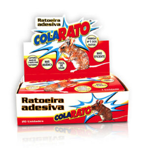 Ratoeira Adesiva Cola Rato – CX. 20 UNIDS