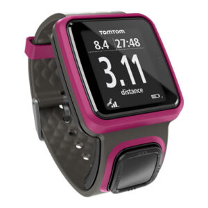 Relógio Runner com GPS a Prova de água Bluetooth – Rosa