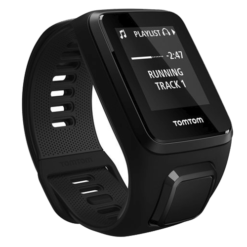 Relógio Spark 3 Cardio Music GPS Large Preto