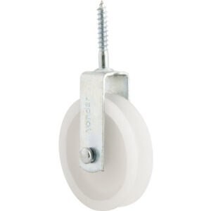Roldana 4cm Plastica com Parafuso