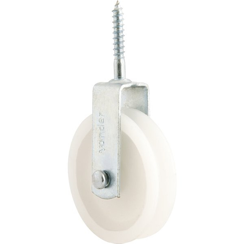 Roldana 4cm Plastica com Parafuso