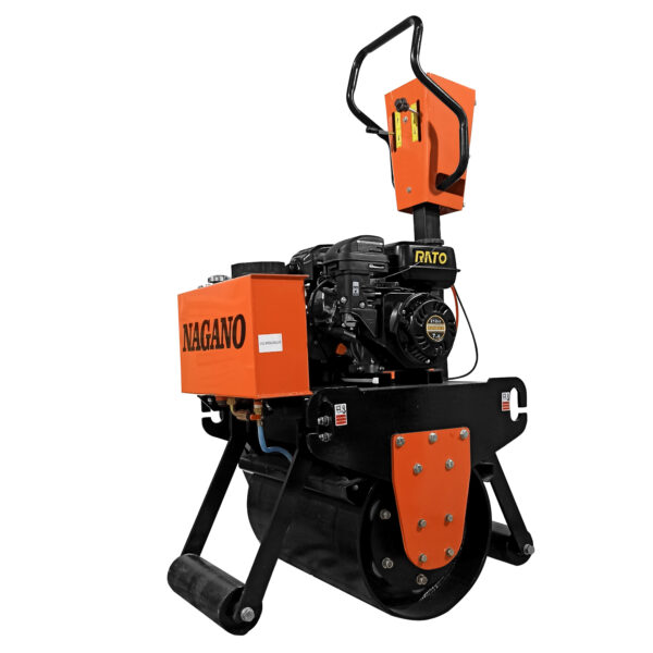 Rolo Compactador Liso Vibratório de Asfalto 330kg 7 hp a Gasolina