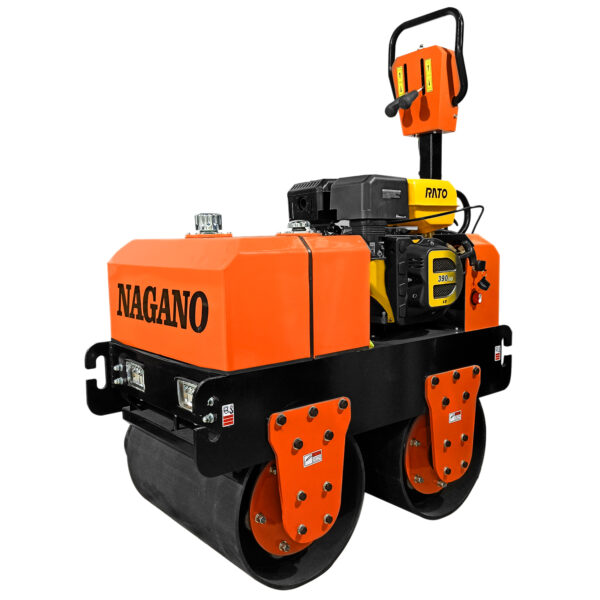Rolo Compactador Liso Vibratório de Asfalto 580kg 13 hp a Gasolina
