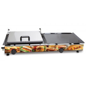 Sanduicheira 70cm com Prensa Tampa em Aço Inox – SDP-70