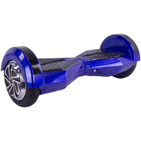 Skate Elétrico Hoverboard 8 Polegadas com Bluetooth Led e Bolsa – Azul – THB032