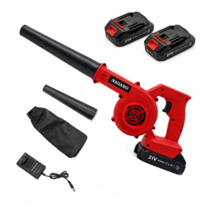 Soprador e Aspirador de Folhas 2 Baterias Portátil Bivolt 48v