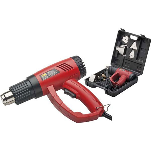 Soprador Térmico Pistola de Ar Quente 220v 1800w Maleta