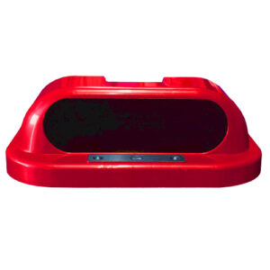 Tampa de Lixeira 50 Litros – Superior Metálico – Vermelho