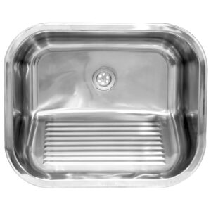 Tanque 55 X 45 X 22cm com Válvula em Aço Inox 304