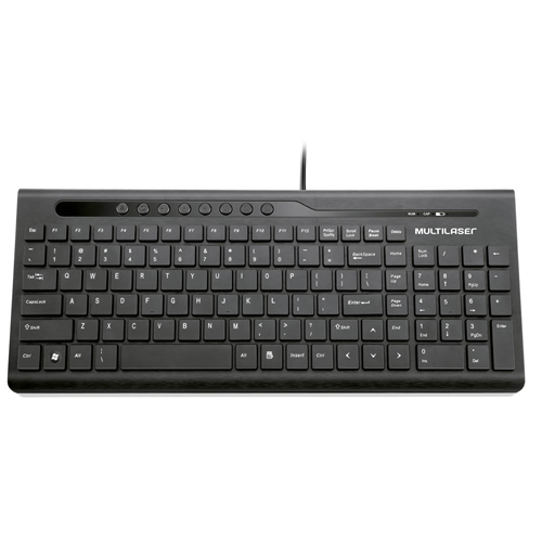 Teclado Multilaser comfort 2 Hubs USB