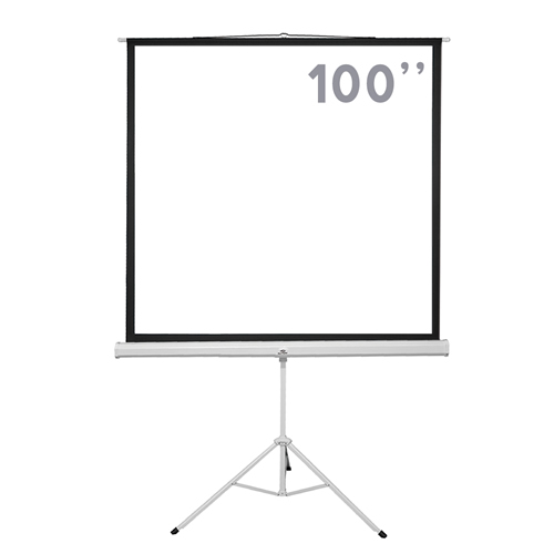 Tela de Projeção com Tripe 180X180 cm – TTQS-100