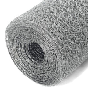 Tela Hexagonal Galvanizada Galinheiro PPID, Malha 2, Fio 22X1,50 m – Rolo 50 M