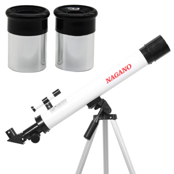 Telescópio de Refração Astronômico 50×600 100x com Tripé