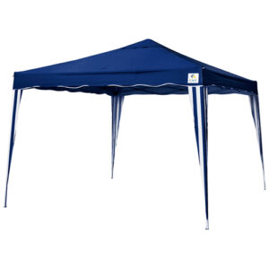 Tenda Gazebo Praia Campo 3×3 Azul Dobrável Alumínio