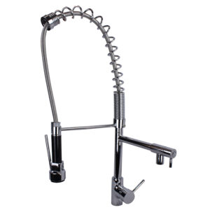 Torneira Cozinha Gourmet Monocomando 70 Cm Spray Extensor Água Quente e Fria