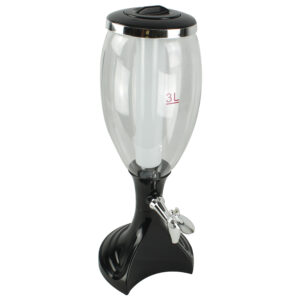 Chopeira 2,5 Litros Com Resfriador Torre De Chopp com luz de Led – TBEER25R