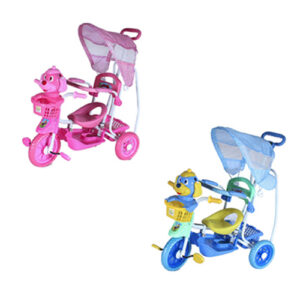 Triciclo Infantil com Capota q2x1 – Vira Balancinho