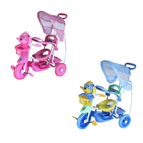 Triciclo Infantil com Capota q2x1 – Vira Balancinho