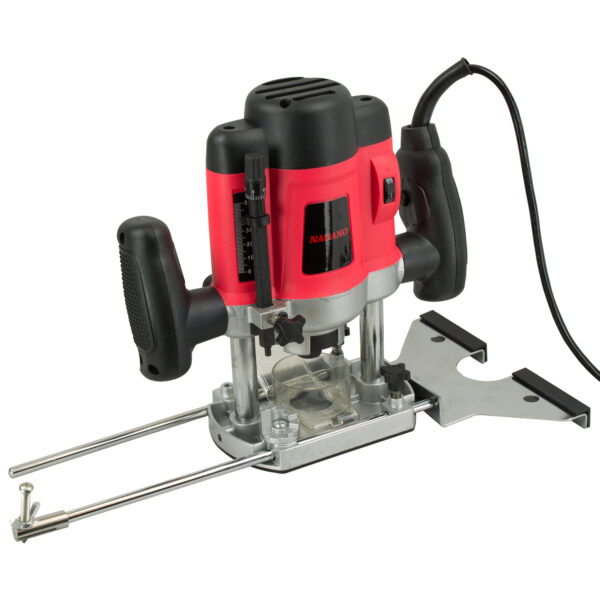 Tupia Laminadora de Coluna 1200W 6000 a 30000 rpm Pinças de 6mm e 8mm 60hz