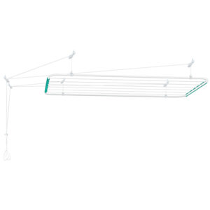 Varal De Teto Mônaco 1,00×0,56m com Kit Reparo p/ Instalação